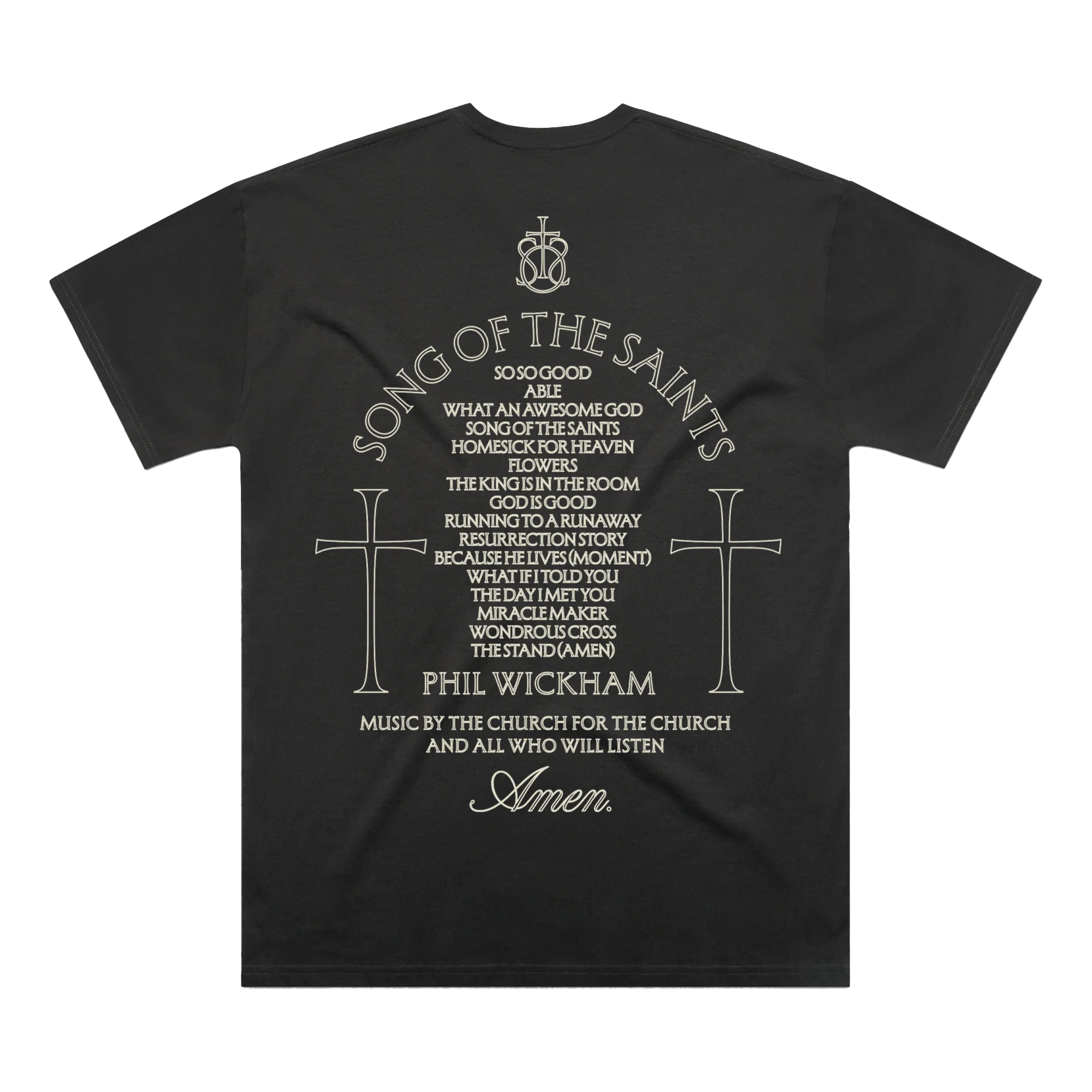 Song Of The Saints Album Tee
